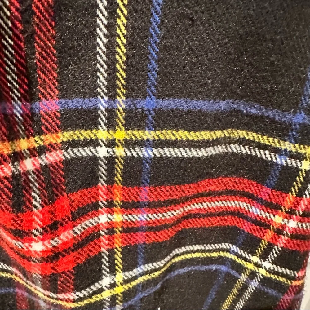 Cashmere Feel Italy Designed‎ Men's Plaid Scarf